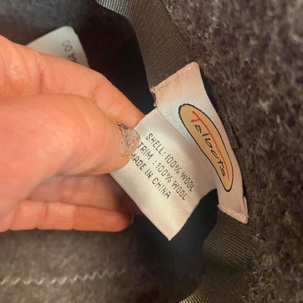 Talbots wool hat - Picture 8 of 13